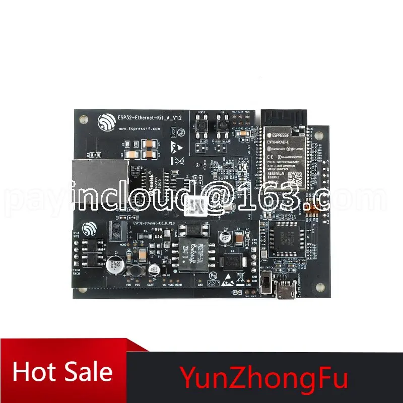 Комплект ESP32 Ethernet V1.2 Ethernet для макетной платы Wi-Fi
Комплект ESP32 Ethernet V1.2 Ethernet для макетной платы Wi-Fi