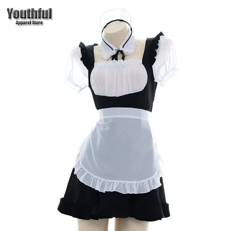 Anime Maid Cosplay Exotic Costumes Kawaii Lolita French Dress Girls Women Waitress Sexy Lingerie
Anime Maid Cosplay Exotic Costumes Kawaii Lolita French Dress Girls Women Waitress Sexy Lingerie