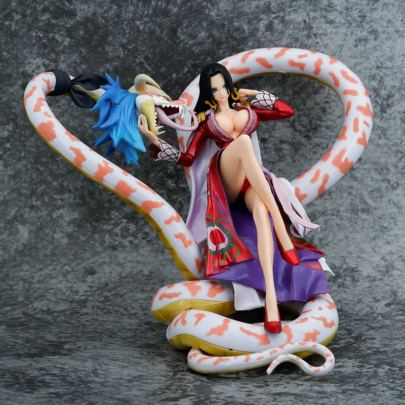 Anime One Piece 21cm Nine Snakes Boa·Hancock Action Figure PVC Figurine Collection Decoration Model Doll Toys Gifts for Kids
Anime One Piece 21cm Nine Snakes Boa·Hancock Action Figure PVC Figurine Collection Decoration Model Doll Toys Gifts for Kids