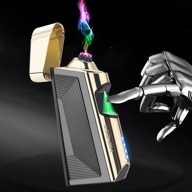 Dual Arc Charging Lighter Personality Power Failure Protection Power Display Windproof Cigarette Windproof Lighter Accessories
Dual Arc Charging Lighter Personality Power Failure Protection Power Display Windproof Cigarette Windproof Lighter Accessories