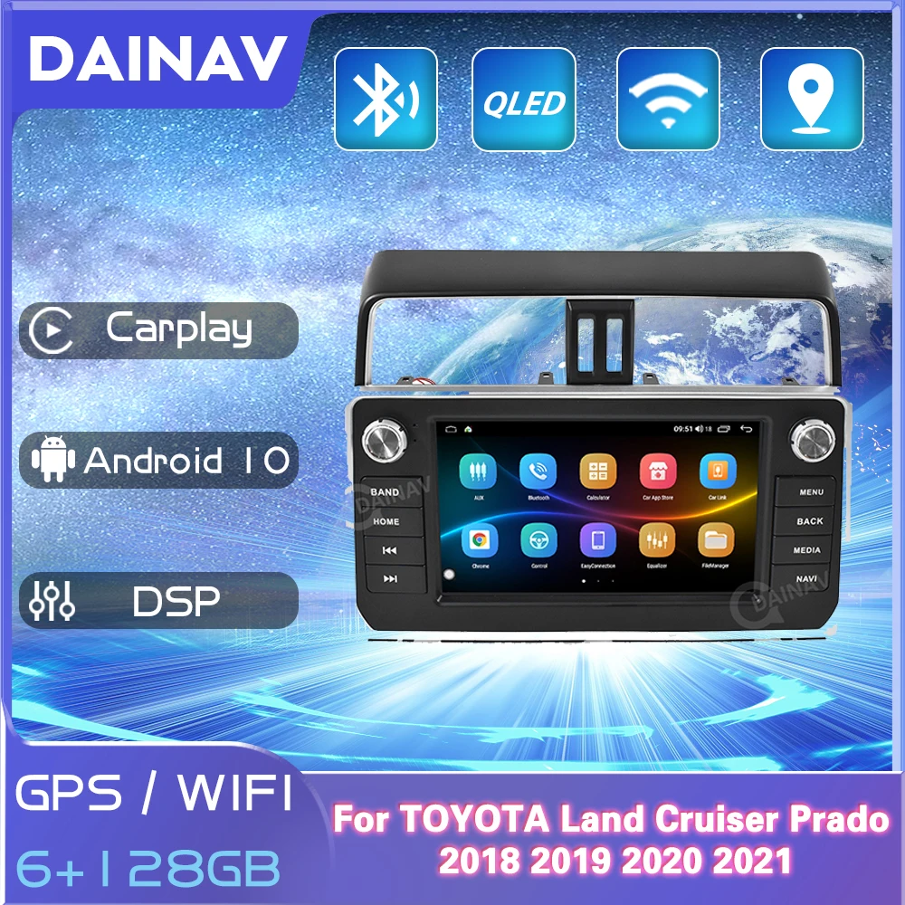 For Toyota Land Cruiser Prado 150 2018-2021 Car Radio Multimedia Player Navigation stereo No 2din 2 din DVD
For Toyota Land Cruiser Prado 150 2018-2021 Car Radio Multimedia Player Navigation stereo No 2din 2 din DVD