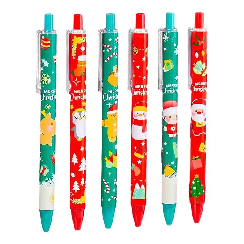 Writing Gel Pen Set 6 PCS Santa Claus Gel Pens Stationery Birthday Christmas Gift Printing Pens Stationery School Supplies For
Writing Gel Pen Set 6 PCS Santa Claus Gel Pens Stationery Birthday Christmas Gift Printing Pens Stationery School Supplies For