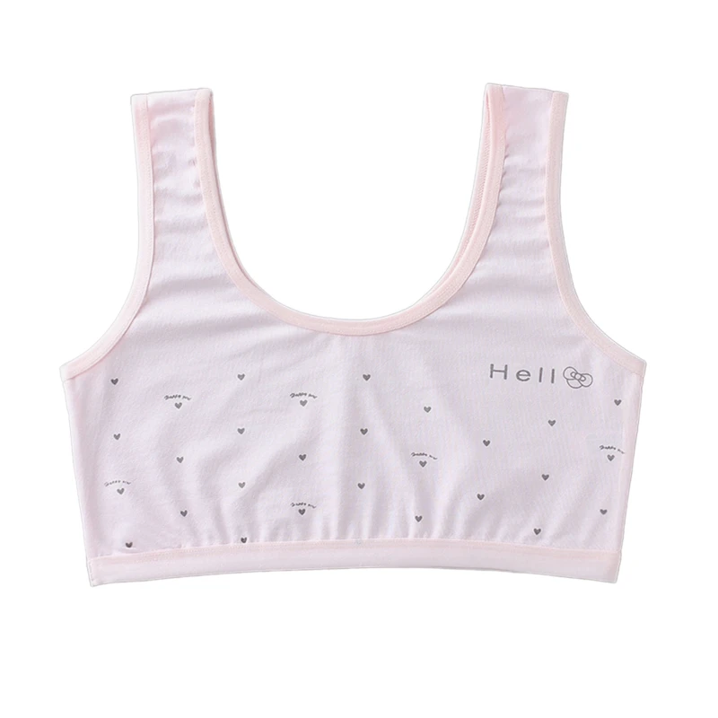 Wide Strap Girls Bra Breathable Underwear Lingerie Teens Training Bra Vest Teenage Puberty Undercloth for Children Teenager
Wide Strap Girls Bra Breathable Underwear Lingerie Teens Training Bra Vest Teenage Puberty Undercloth for Children Teenager