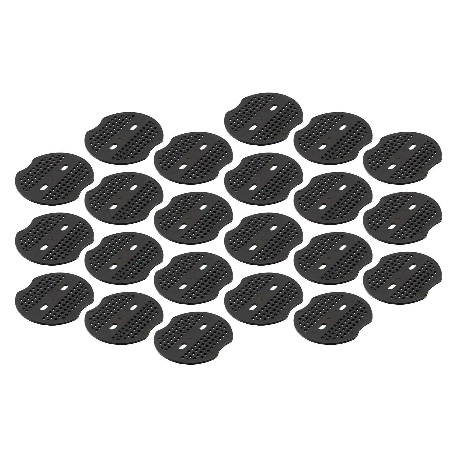 

100 Pcs Garden Nail Spacers Outdoor U-Shaped Stakes Gasket Plants Camping Peg Pads Tent Nails Canopy Pegs Ground