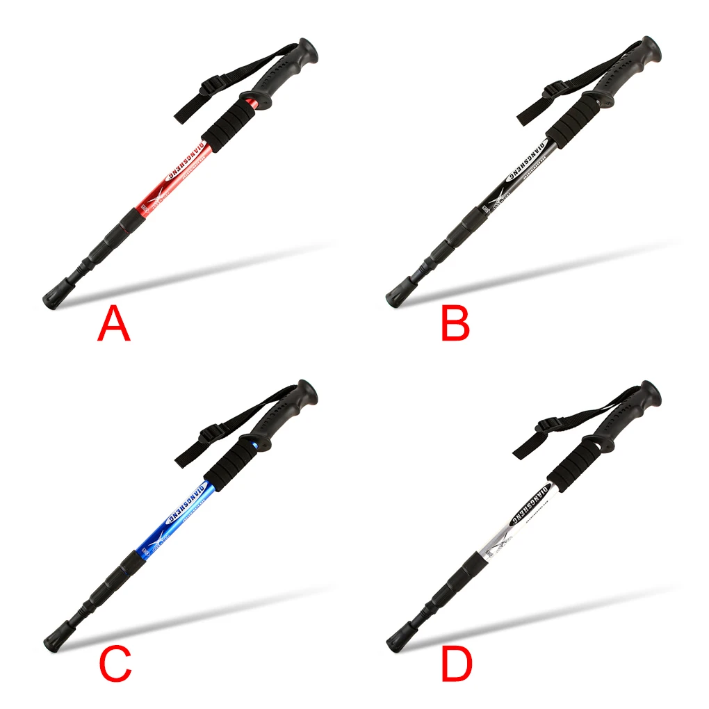 

Трекинговые палки, регулируемые складные трости из алюминиевого сплава, трости, красные трости