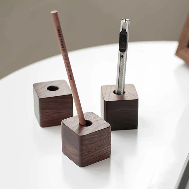 Creative Wooden Pen Holder Office Desktop Storage Ornaments Minimalist Furnishings Office Supplies Multifunction Storage Box
Creative Wooden Pen Holder Office Desktop Storage Ornaments Minimalist Furnishings Office Supplies Multifunction Storage Box