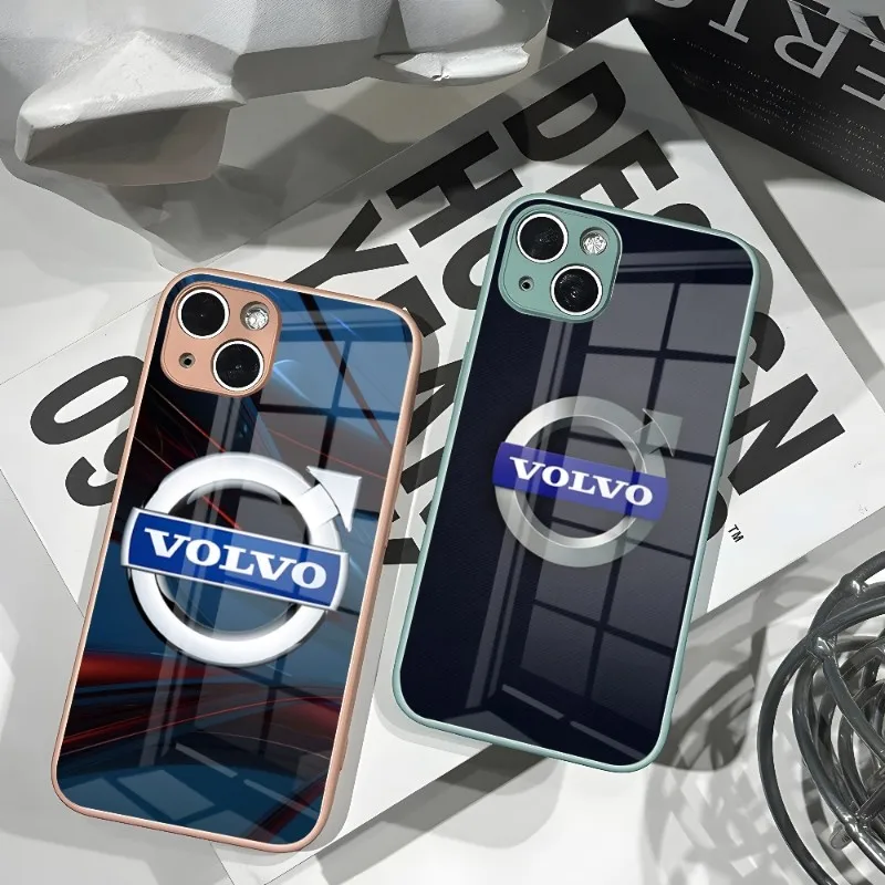 Volvo Car Phone Case New For IPhone 14 13 11 12 XR XS MAX 7/8 X Plus Couple Color Tempered Glass Covers
Volvo Car Phone Case New For IPhone 14 13 11 12 XR XS MAX 7/8 X Plus Couple Color Tempered Glass Covers