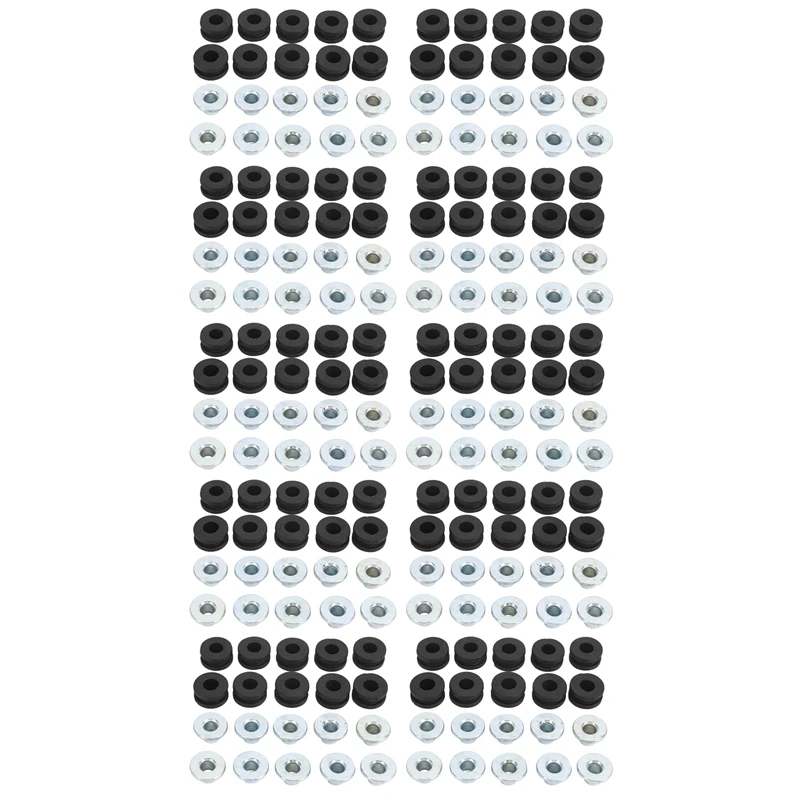 100Pcs Motorcycle Rubber Grommets For Honda For Yamaha For Suzuki For Kawasaki Fairings 
100Pcs Motorcycle Rubber Grommets For Honda For Yamaha For Suzuki For Kawasaki Fairings