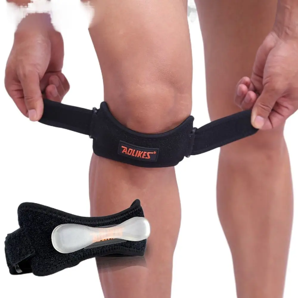 1PC Adjustable Knee Strap Patellar Tendon Band Knee Support Brace Silicone Pads Patella Guard Protector
1PC Adjustable Knee Strap Patellar Tendon Band Knee Support Brace Silicone Pads Patella Guard Protector
