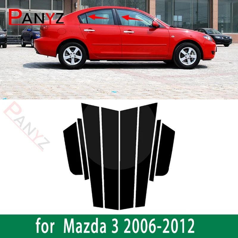 8PCS Polished Pillar Posts Fit Window Trim Cover BC Column Sticker Chromium Styling For Mazda 3 2006-2012
8PCS Polished Pillar Posts Fit Window Trim Cover BC Column Sticker Chromium Styling For Mazda 3 2006-2012