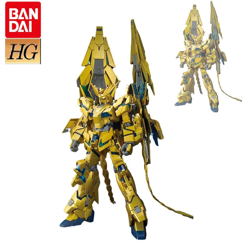 

BANDAI Gundam Anime Figure Model Kit HGUC 1/144 RX-0 UNICORN 03 PHENEX DESTROY MODE Movable Assembly Model Collectible Model Toy