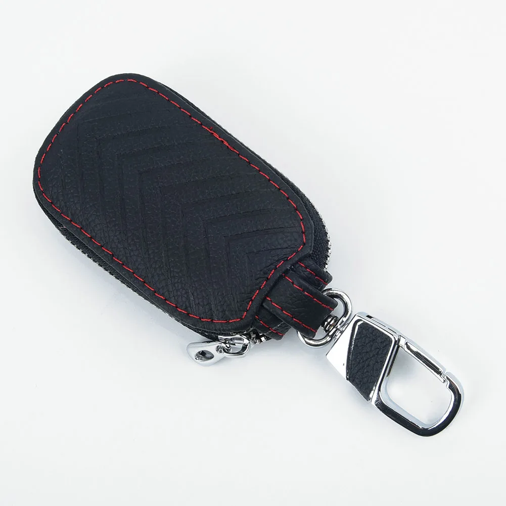 Bag Case 1pc Part Car Remote Protection Key Cover Portable Accessory Black Smart Practical Holder Tool Chain Leather
Bag Case 1pc Part Car Remote Protection Key Cover Portable Accessory Black Smart Practical Holder Tool Chain Leather
