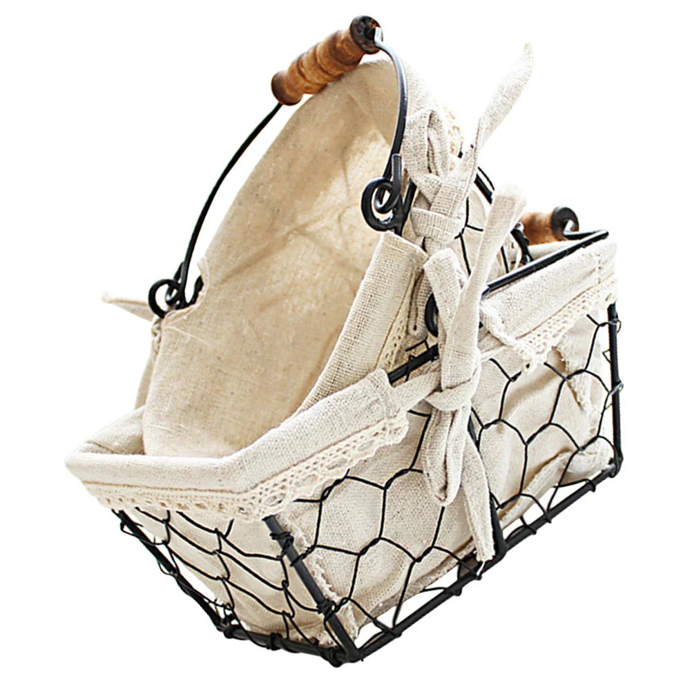 2Pcs Iron Grid Basket Rectangular Sundries Basket Closet Basket (Random Style)
2Pcs Iron Grid Basket Rectangular Sundries Basket Closet Basket (Random Style)