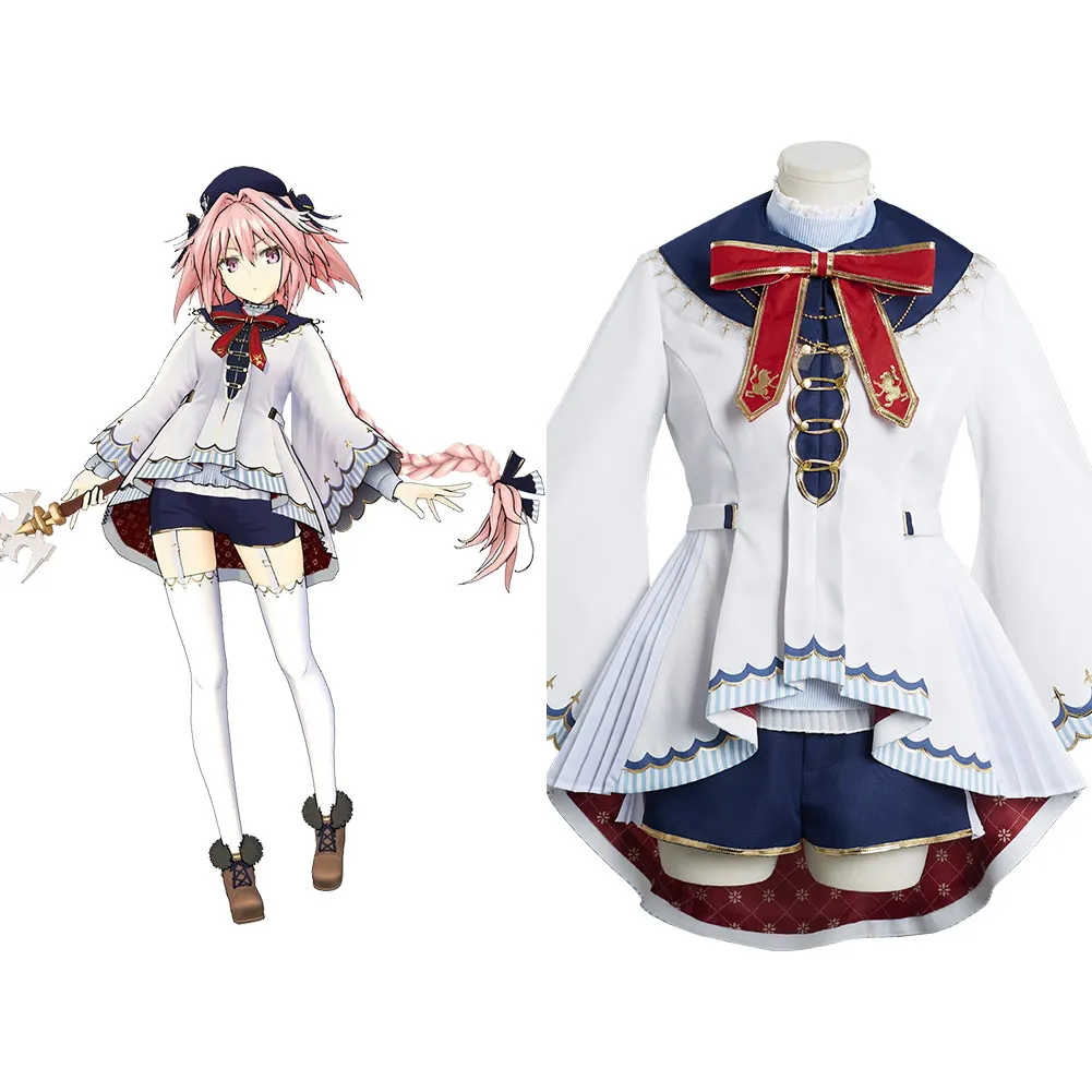 Fate/Grand Order FGO Astolfo Cosplay Costume Dress Outfits Halloween Carnival Suit
Fate/Grand Order FGO Astolfo Cosplay Costume Dress Outfits Halloween Carnival Suit