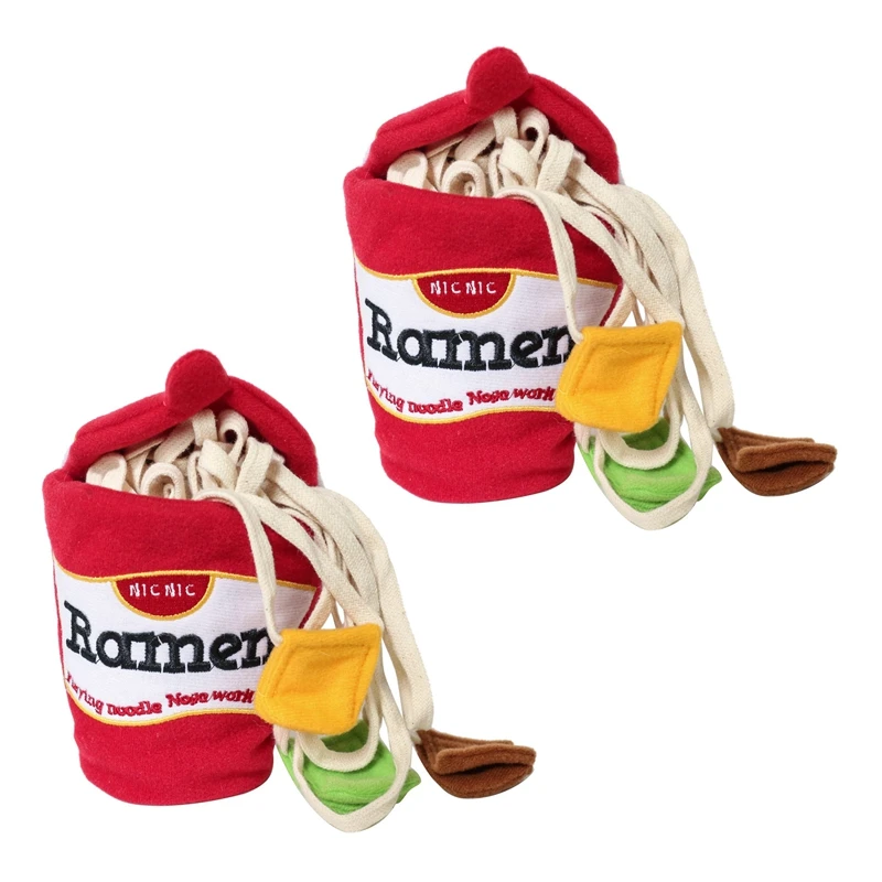 Hot-2X Dogs Snuffle Toys Puppy Dog Nosework Training Toy Pet Dog Sniffing Puzzle Toys Funny Noodle Shape Leaking Food Toys
Hot-2X Dogs Snuffle Toys Puppy Dog Nosework Training Toy Pet Dog Sniffing Puzzle Toys Funny Noodle Shape Leaking Food Toys