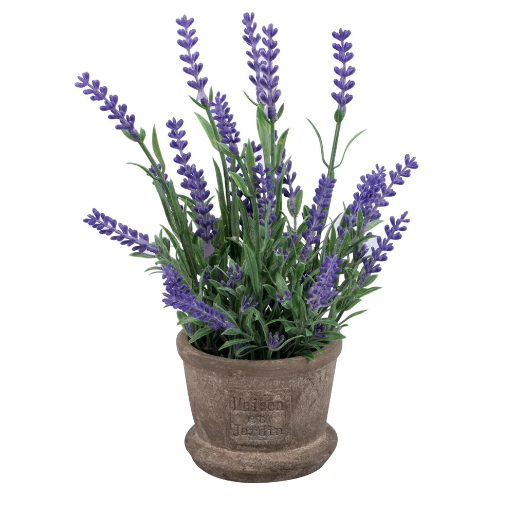 Artificial Lavender Decor Lavender in Pot Purple Potted Flowers for Rustic Home Bathroom Table Centerpieces Wedding Decor
Artificial Lavender Decor Lavender in Pot Purple Potted Flowers for Rustic Home Bathroom Table Centerpieces Wedding Decor