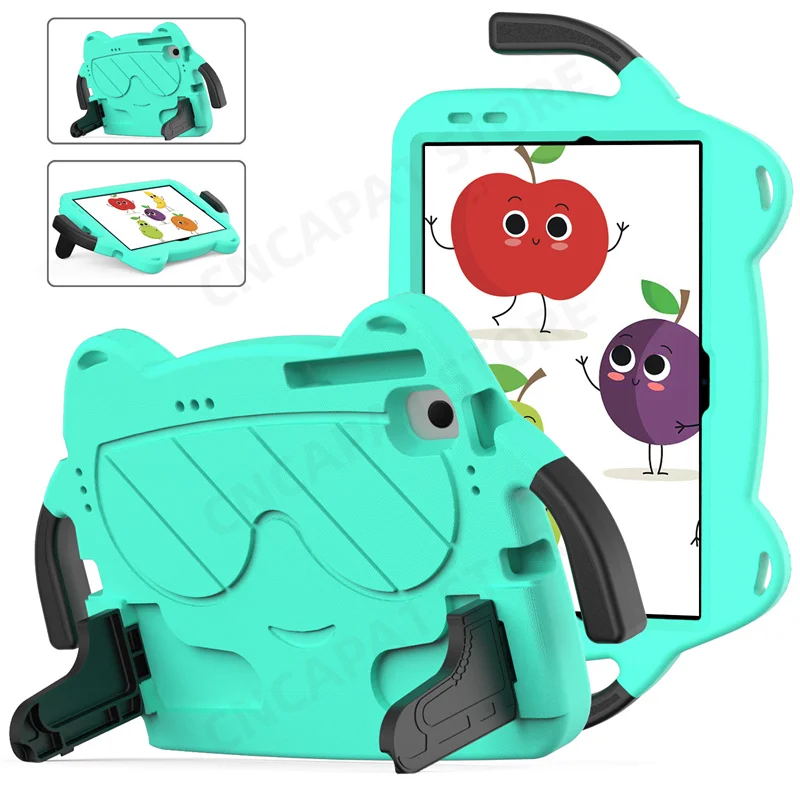 

Kids Cute Handheld EVA Funda For Nokia T20 Case TA-1397 TA-1394 TA-1392 10.4" Tablet PC Shockproof Cover