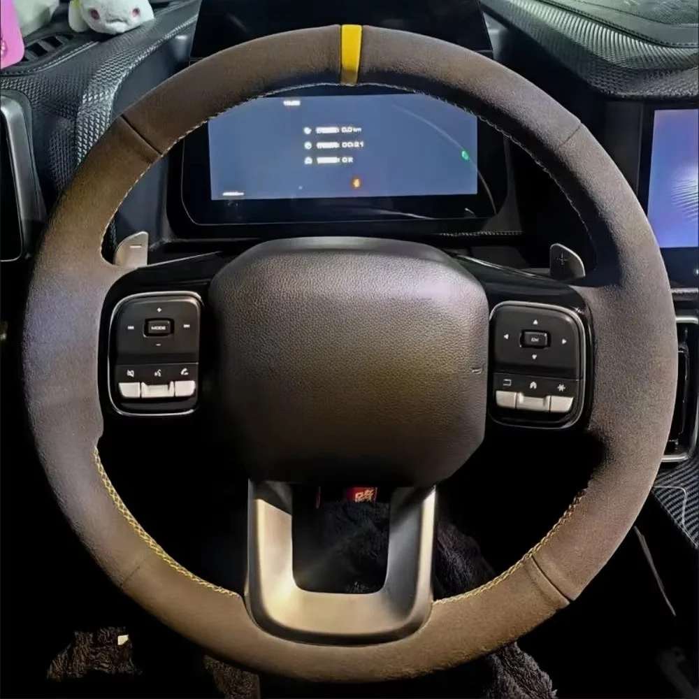 Изготовленный на заказ оплетка на руль автомобиля, нескользящий и мягкий, 100% подходит для GWM Haval Dargo 2021 2022 2023, автомобильная пленка на руль
Изготовленный на заказ оплетка на руль автомобиля, нескользящий и мягкий, 100% подходит для GWM Haval Dargo 2021 2022 2023, автомобильная пленка на руль