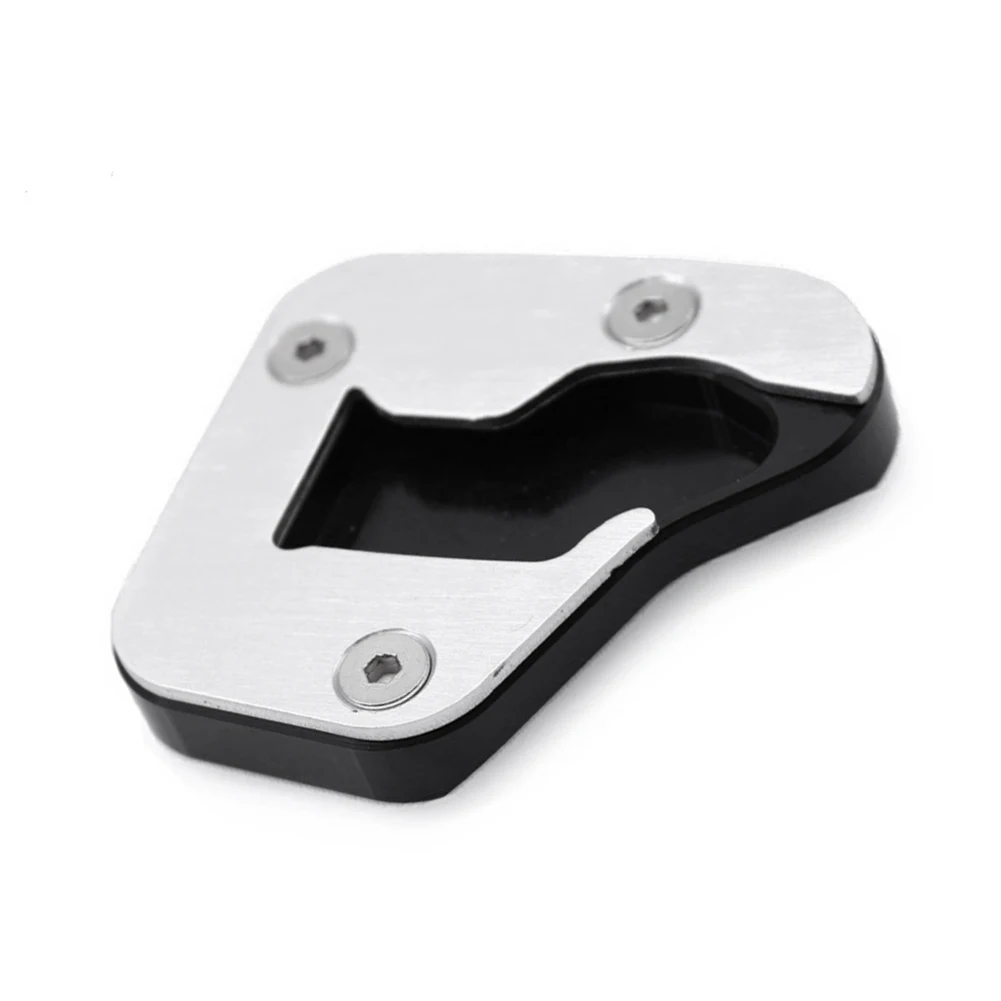 Extension Pad Side Stand Direct Replacement Silver Black Brand New CNC Aluminum Auto Accessories Kickstand Side Stand
Extension Pad Side Stand Direct Replacement Silver Black Brand New CNC Aluminum Auto Accessories Kickstand Side Stand