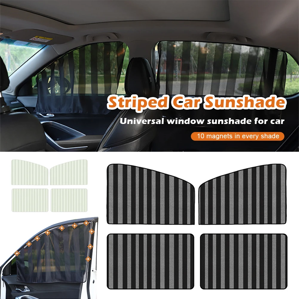 Universal Car Sun Shade Magnetic Side Window Shade Front and Rear UV Protection Curtain Cover Mesh for Baby Kids Anti-Mosquito
Universal Car Sun Shade Magnetic Side Window Shade Front and Rear UV Protection Curtain Cover Mesh for Baby Kids Anti-Mosquito