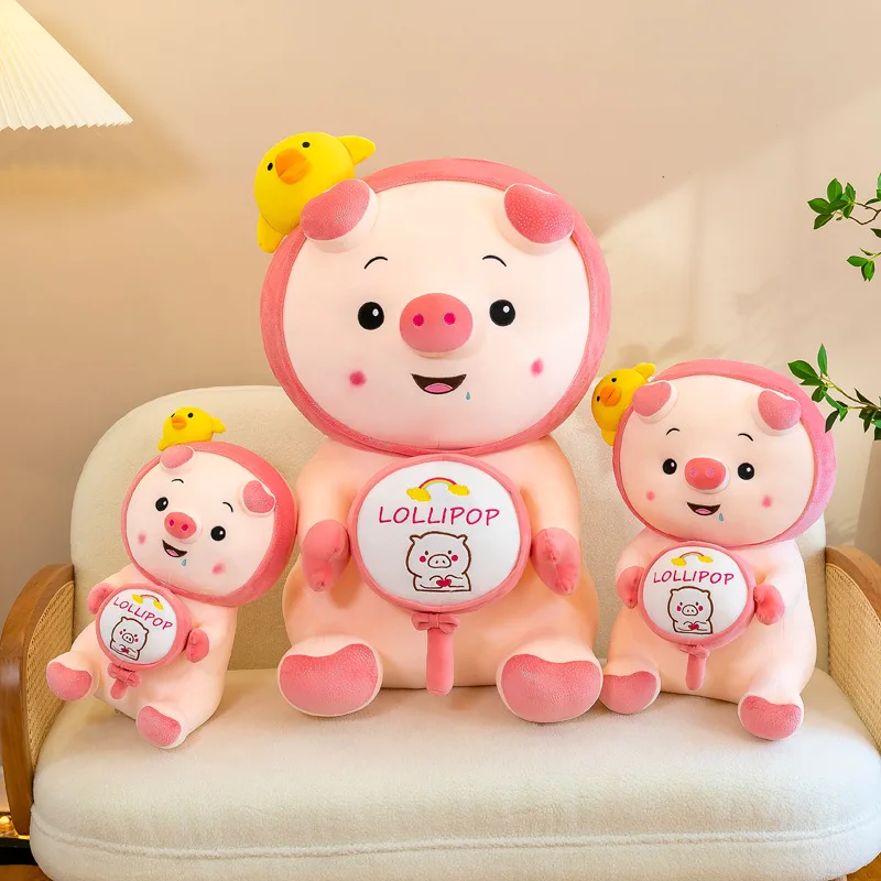 Cute lollipop pig doll plush toys for children's comfort dolls, pillows for birthday gifts for boys and girls
Cute lollipop pig doll plush toys for children's comfort dolls, pillows for birthday gifts for boys and girls
