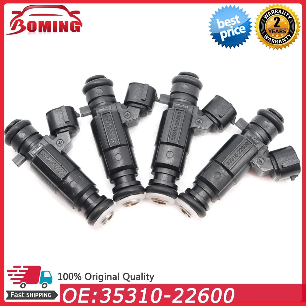35310-22600 Автомобильная Топливная форсунка для Hyundai Accent 2000 л 2005 л 3531022600 л I4-4 шт./лот
35310-22600 Автомобильная Топливная форсунка для Hyundai Accent 2000 л 2005 л 3531022600 л I4-4 шт./лот