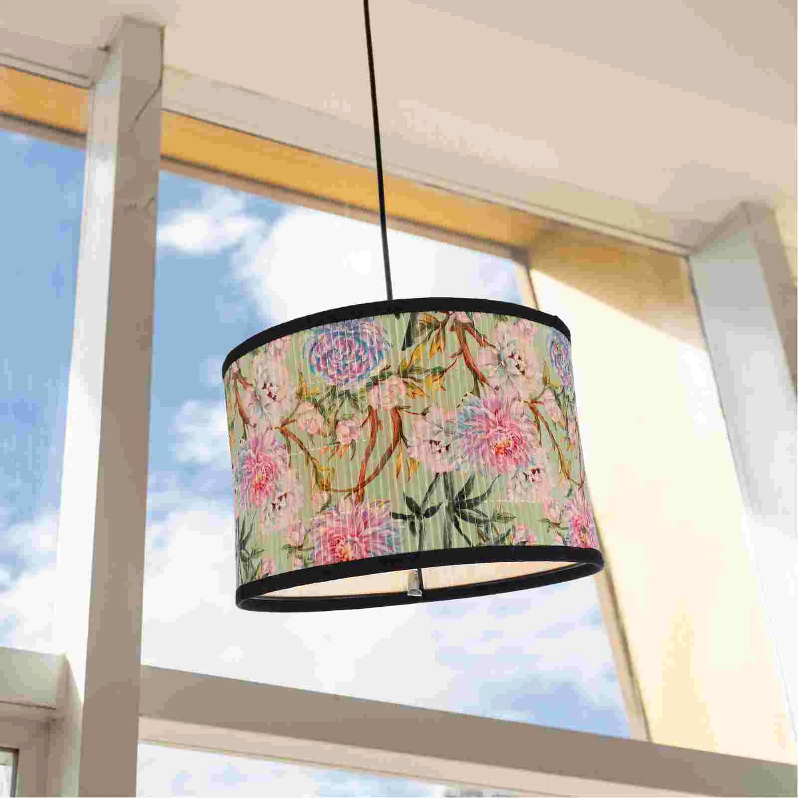 Decorative Lamp Shade Shades Ceiling Bamboo Lampshade Replacement Cover Hanging Drum Large Accessory Light Table
Decorative Lamp Shade Shades Ceiling Bamboo Lampshade Replacement Cover Hanging Drum Large Accessory Light Table