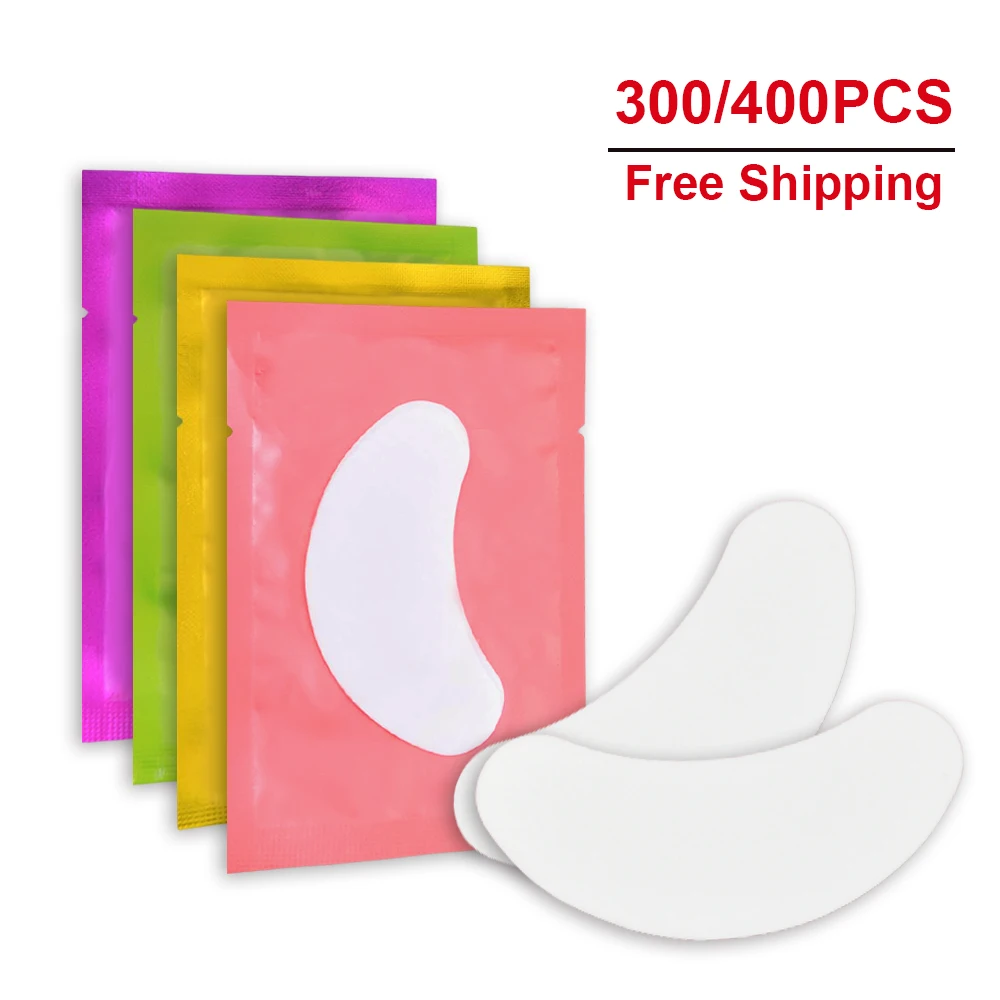 300/400pairs Hydrogel Gel Eye Patches for Eyelash Extension Tips Stickers Under Eye Pads Patches Application Makeup Wholesale
300/400pairs Hydrogel Gel Eye Patches for Eyelash Extension Tips Stickers Under Eye Pads Patches Application Makeup Wholesale
