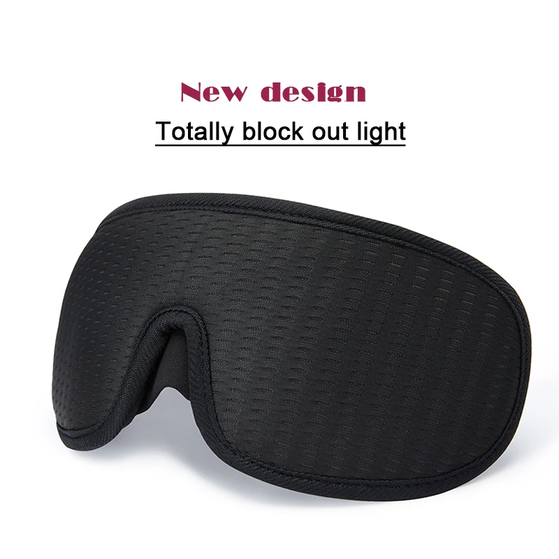 3D Sleeping Mask Block Out Light Soft Padded Sleep Mask For Eyes Slaapmasker Eye Shade Blindfold Sleeping Aid Face Mask Eyepatch 
3D Sleeping Mask Block Out Light Soft Padded Sleep Mask For Eyes Slaapmasker Eye Shade Blindfold Sleeping Aid Face Mask Eyepatch