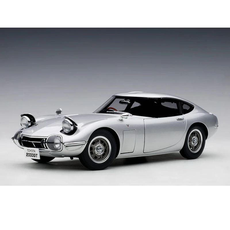 AUTOart 1:18 TOYOTA 2000GT полностью открытая лимитированная модель автомобиля из полимерного металла, Игрушечная модель автомобиля в подарок
AUTOart 1:18 TOYOTA 2000GT полностью открытая лимитированная модель автомобиля из полимерного металла, Игрушечная модель автомобиля в подарок