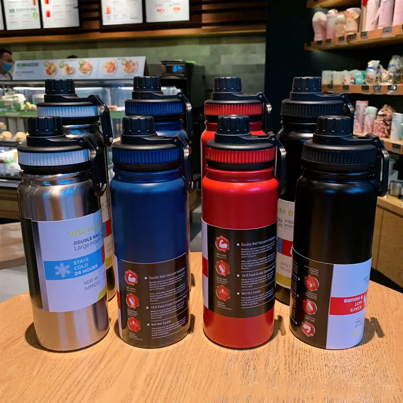 Large Capacity Stainless Steel Water Bottle Thermos Cup Mug Thermal Tumbler Insulated Vacuum Double Wall Thermos Flask
Large Capacity Stainless Steel Water Bottle Thermos Cup Mug Thermal Tumbler Insulated Vacuum Double Wall Thermos Flask