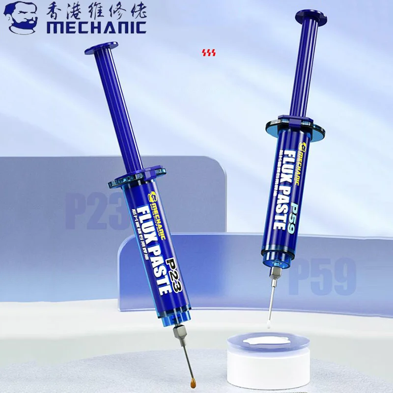 Mechanic P23/P59 10CC чип паяльная флюсовая паста для Мобильный телефон материнская плата средняя рама микросхема пересварка специальное паяльное м...
Mechanic P23/P59 10CC чип паяльная флюсовая паста для Мобильный телефон материнская плата средняя рама микросхема пересварка специальное паяльное м...
