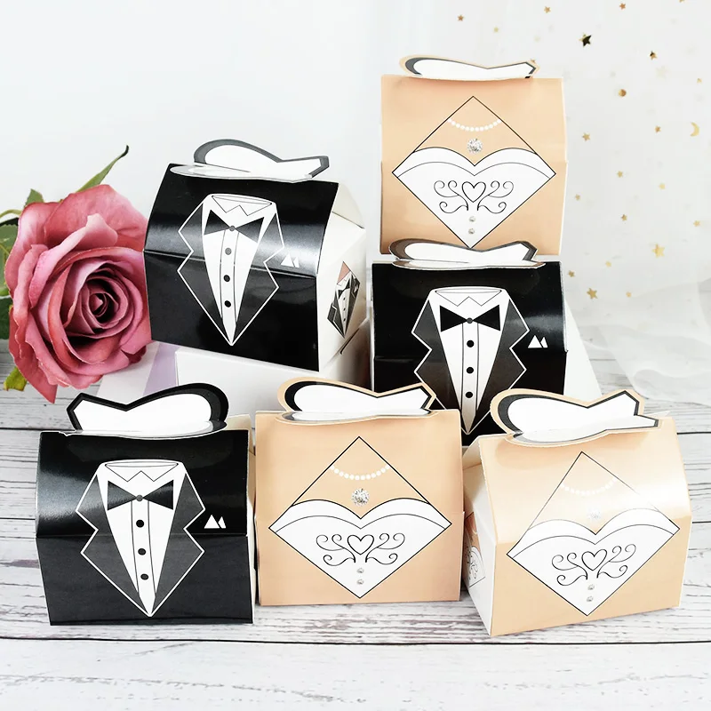 10pc Wedding Candy Box European Style Bride Wedding Suit European-style Dress Shape Gift Boxes Wedding Decoration Party Supplies
10pc Wedding Candy Box European Style Bride Wedding Suit European-style Dress Shape Gift Boxes Wedding Decoration Party Supplies