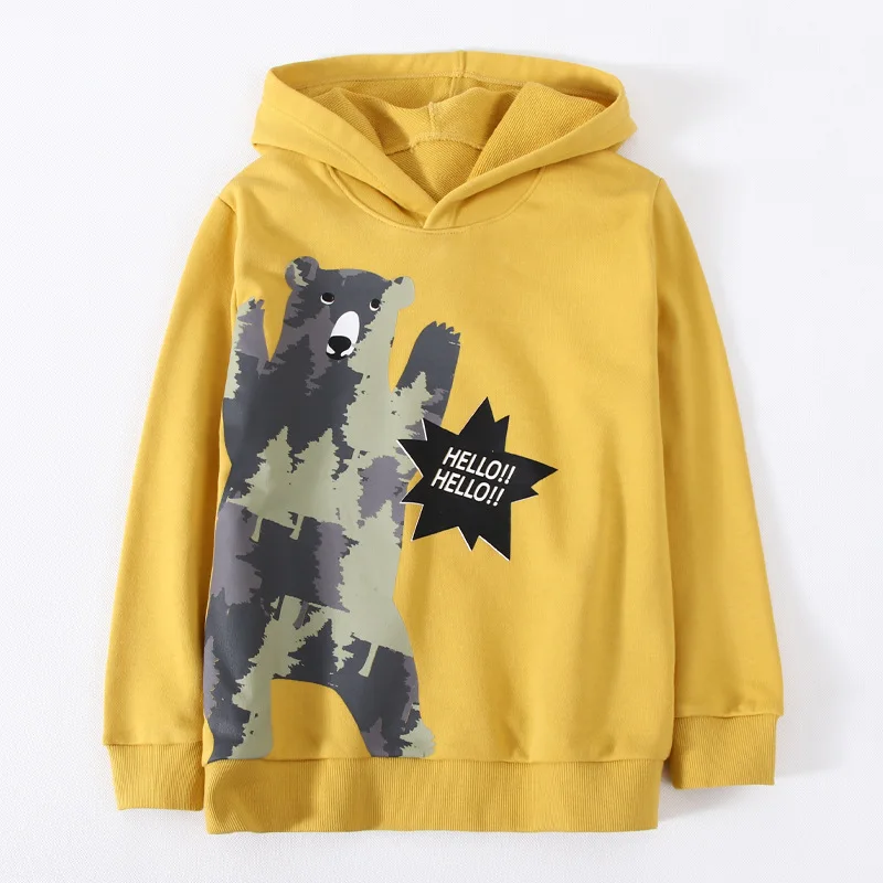 2-16 Years Spring Autumn Clothing Tops Children Kids Boy Hoodie Cartoon Bear Yellow Blue Boys Coat Pullover Hoodies
2-16 Years Spring Autumn Clothing Tops Children Kids Boy Hoodie Cartoon Bear Yellow Blue Boys Coat Pullover Hoodies