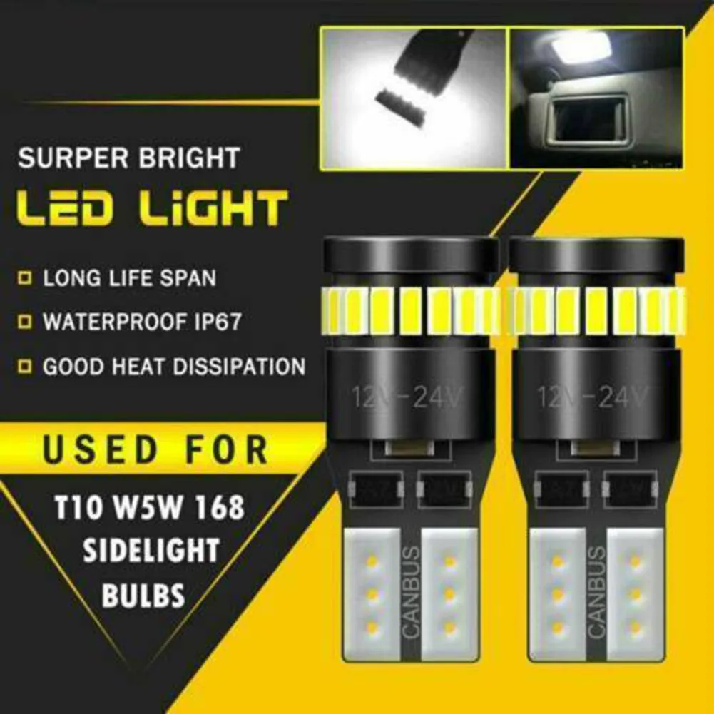 1 Pair T10 501 194 W5W SMD 24 LED Car CANBUS Error Free Wedge Light Bulbs White Car Accessories License Plate Lights
1 Pair T10 501 194 W5W SMD 24 LED Car CANBUS Error Free Wedge Light Bulbs White Car Accessories License Plate Lights