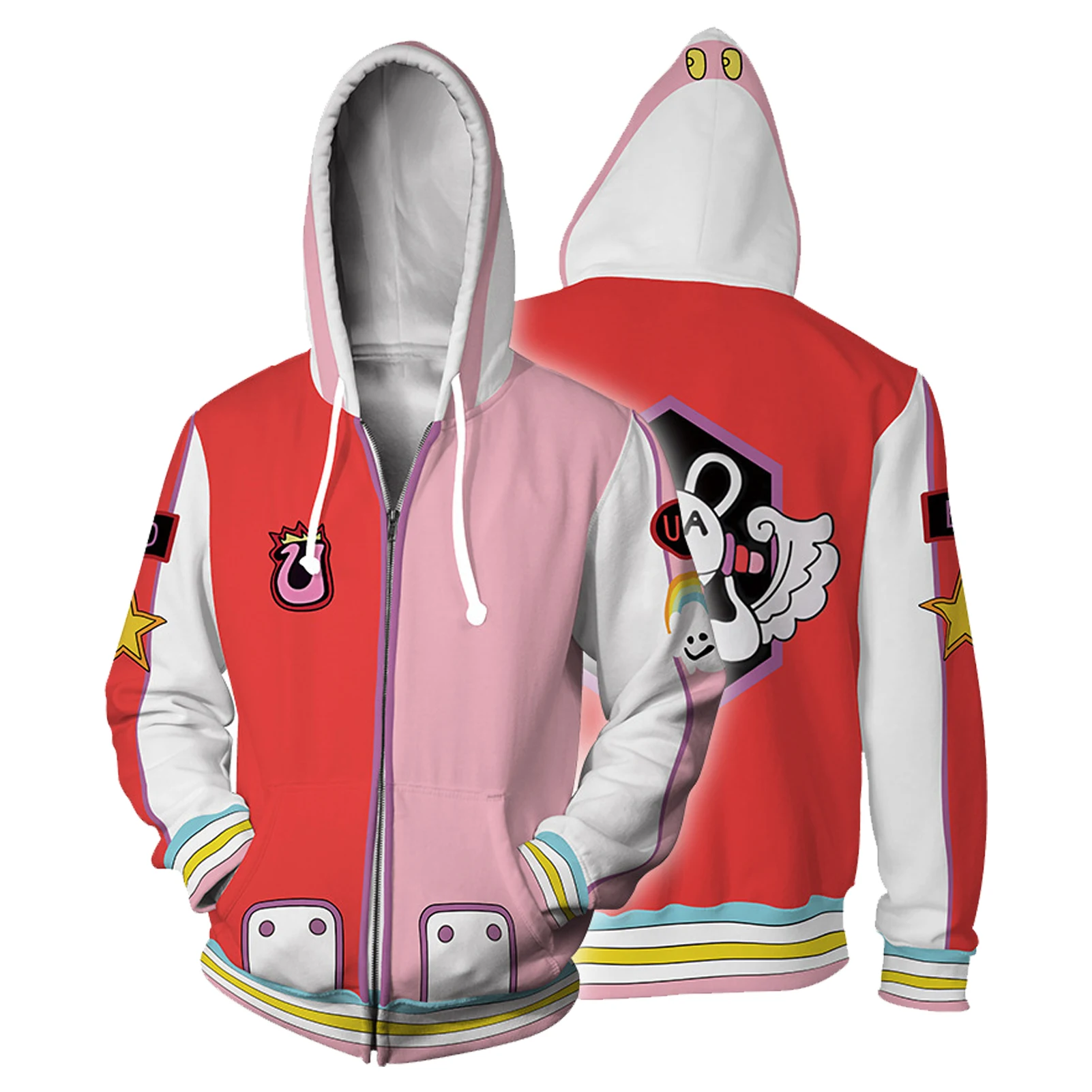 Новинка толстовка с капюшоном для косплея из аниме-фильма мужские и женские толстовки осенне-зимнее весеннее пальто костюм для косплея кур... 
Новинка толстовка с капюшоном для косплея из аниме-фильма мужские и женские толстовки осенне-зимнее весеннее пальто костюм для косплея кур...