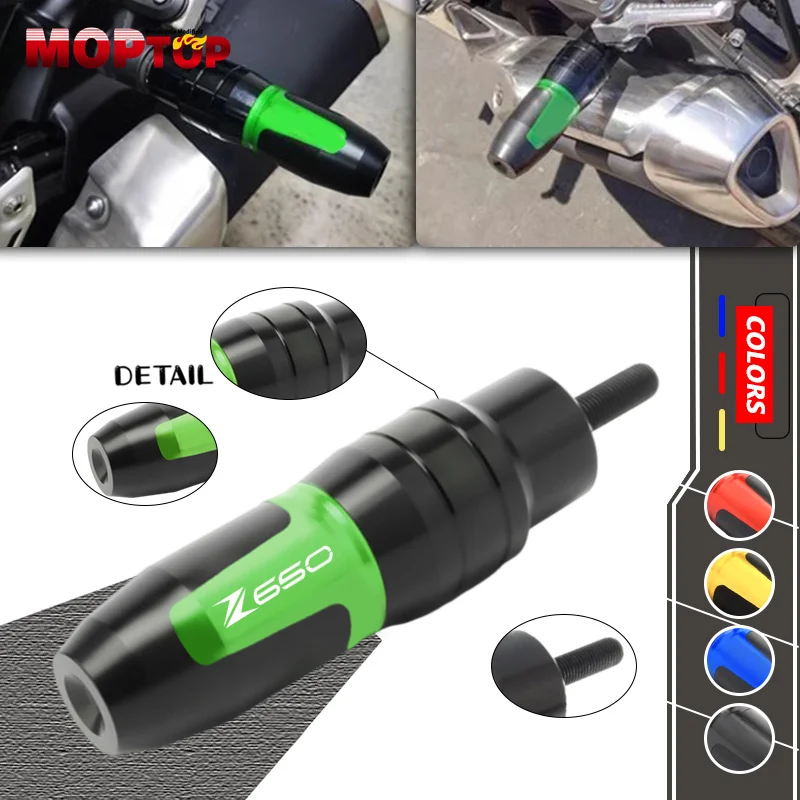 New Style For Z650 Z650RS Z 650 650RS Motorcycle CNC Aluminum Frame Exhaust Slider Crash Pads Protector z650 z650rs with logo
New Style For Z650 Z650RS Z 650 650RS Motorcycle CNC Aluminum Frame Exhaust Slider Crash Pads Protector z650 z650rs with logo