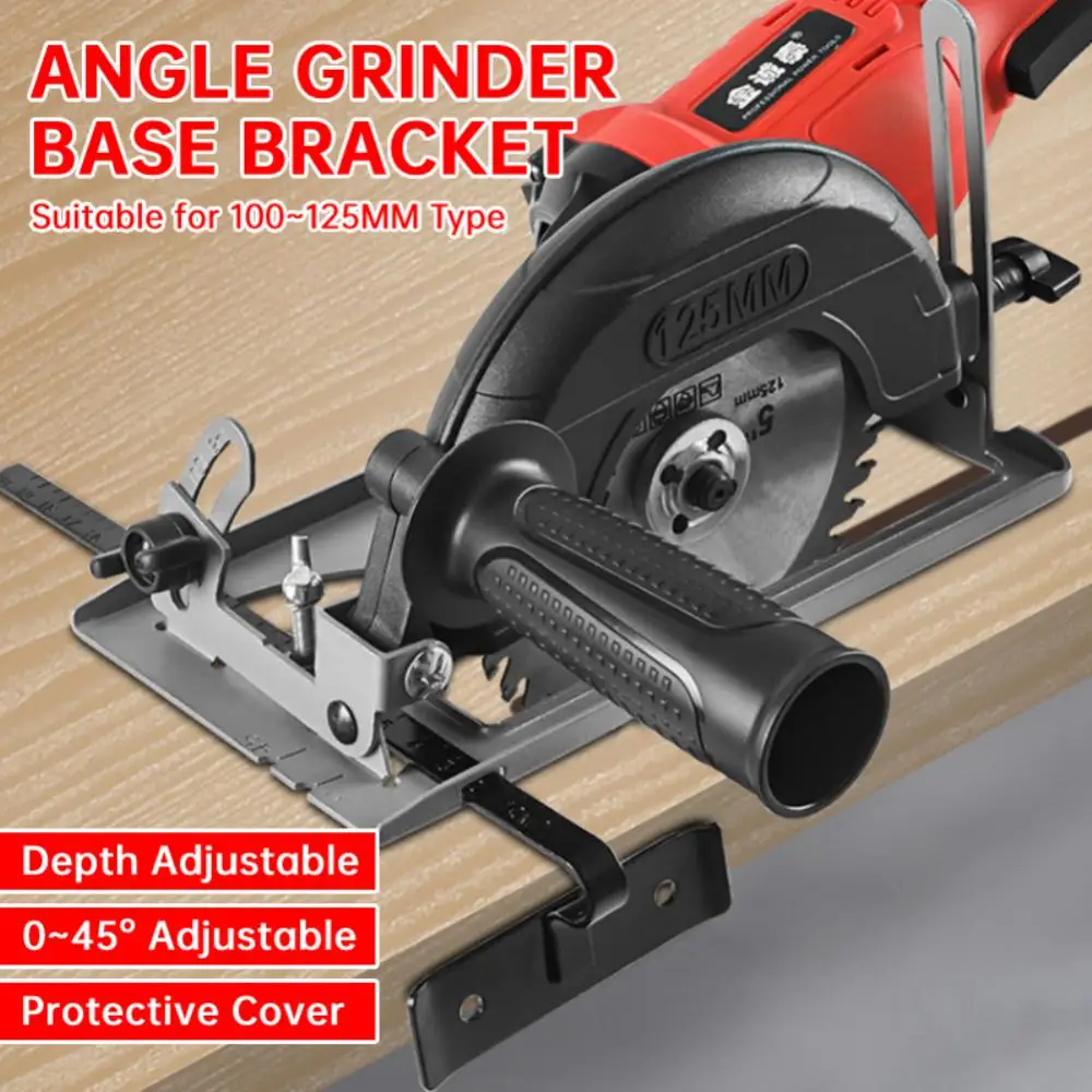 Cutting Machine Bracket Intensification Metal Woodworking Accessories Angle Grinder Cutting Depth 40mm 100125mm Base Bracket
Cutting Machine Bracket Intensification Metal Woodworking Accessories Angle Grinder Cutting Depth 40mm 100125mm Base Bracket