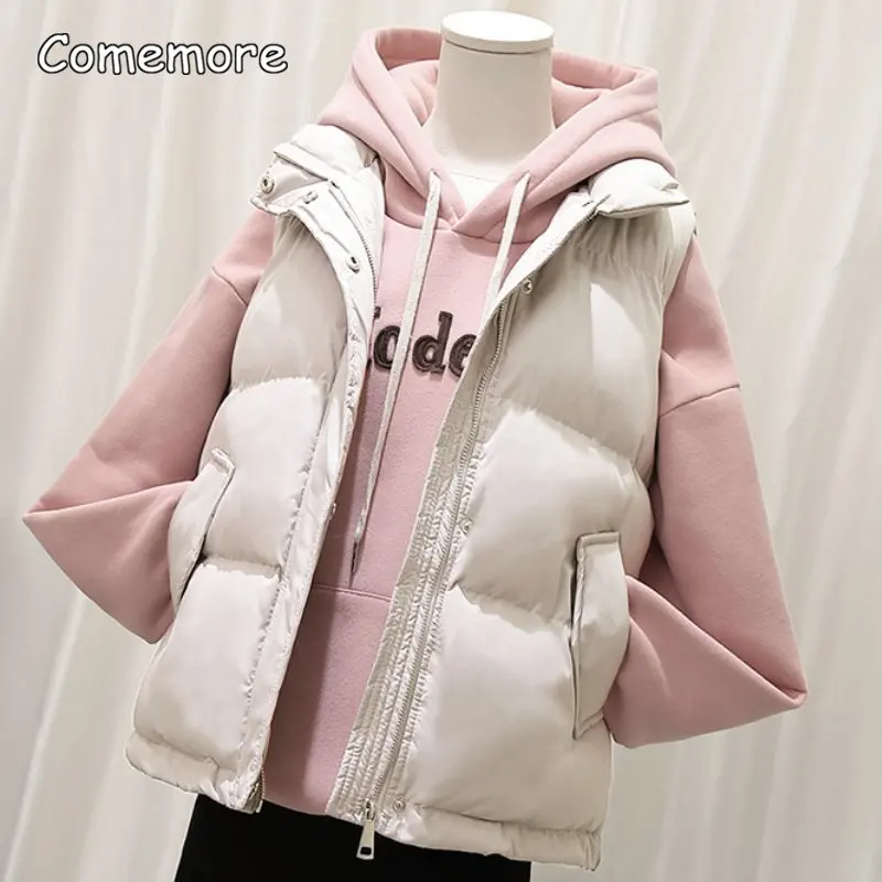 Comemore 2023 Autumn winter Hot selling sleeveless jacket women's fashion casual warm vest female bisic coats Cheap wholesale
Comemore 2023 Autumn winter Hot selling sleeveless jacket women's fashion casual warm vest female bisic coats Cheap wholesale