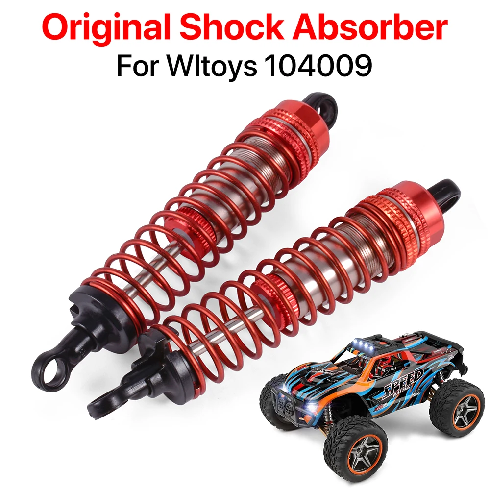 Wltoys 104009 Original RC Shocks Absorber Damper 1972 Aluminium 1/10 Scale RC Car Parts Truck Buggy Metal upgrade Spring
Wltoys 104009 Original RC Shocks Absorber Damper 1972 Aluminium 1/10 Scale RC Car Parts Truck Buggy Metal upgrade Spring