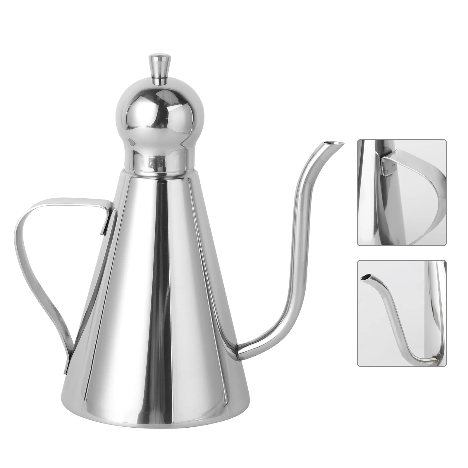 Oil Dispenser Bottle Olive Vinegar Stainless Steel Container Cruet Sauce Kitchen Pot Cooking Bottles Drip Spout Free Tea
Oil Dispenser Bottle Olive Vinegar Stainless Steel Container Cruet Sauce Kitchen Pot Cooking Bottles Drip Spout Free Tea