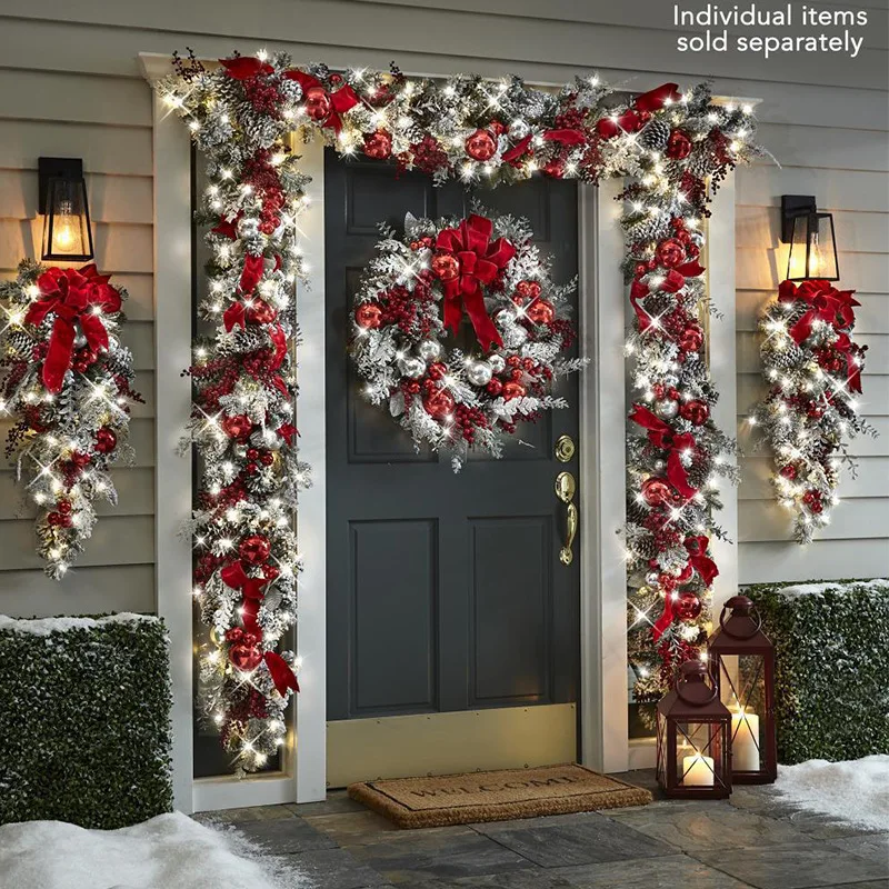 Christmas Wreath Outdoor 2022 Xmas Decorations Signs Home Garden Office Porch Front Door Hanging Garland 2023 New Year Decor
Christmas Wreath Outdoor 2022 Xmas Decorations Signs Home Garden Office Porch Front Door Hanging Garland 2023 New Year Decor