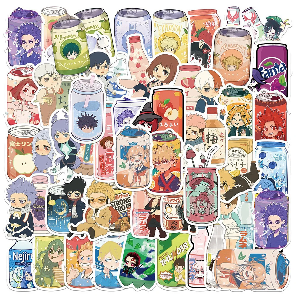 10/30/50pcs Cute Mix Anime Drink Graffiti Stickers Cartoon Decals Kids Toy Laptop Luggage Phone Bike Diary Waterproof Sticker
10/30/50pcs Cute Mix Anime Drink Graffiti Stickers Cartoon Decals Kids Toy Laptop Luggage Phone Bike Diary Waterproof Sticker