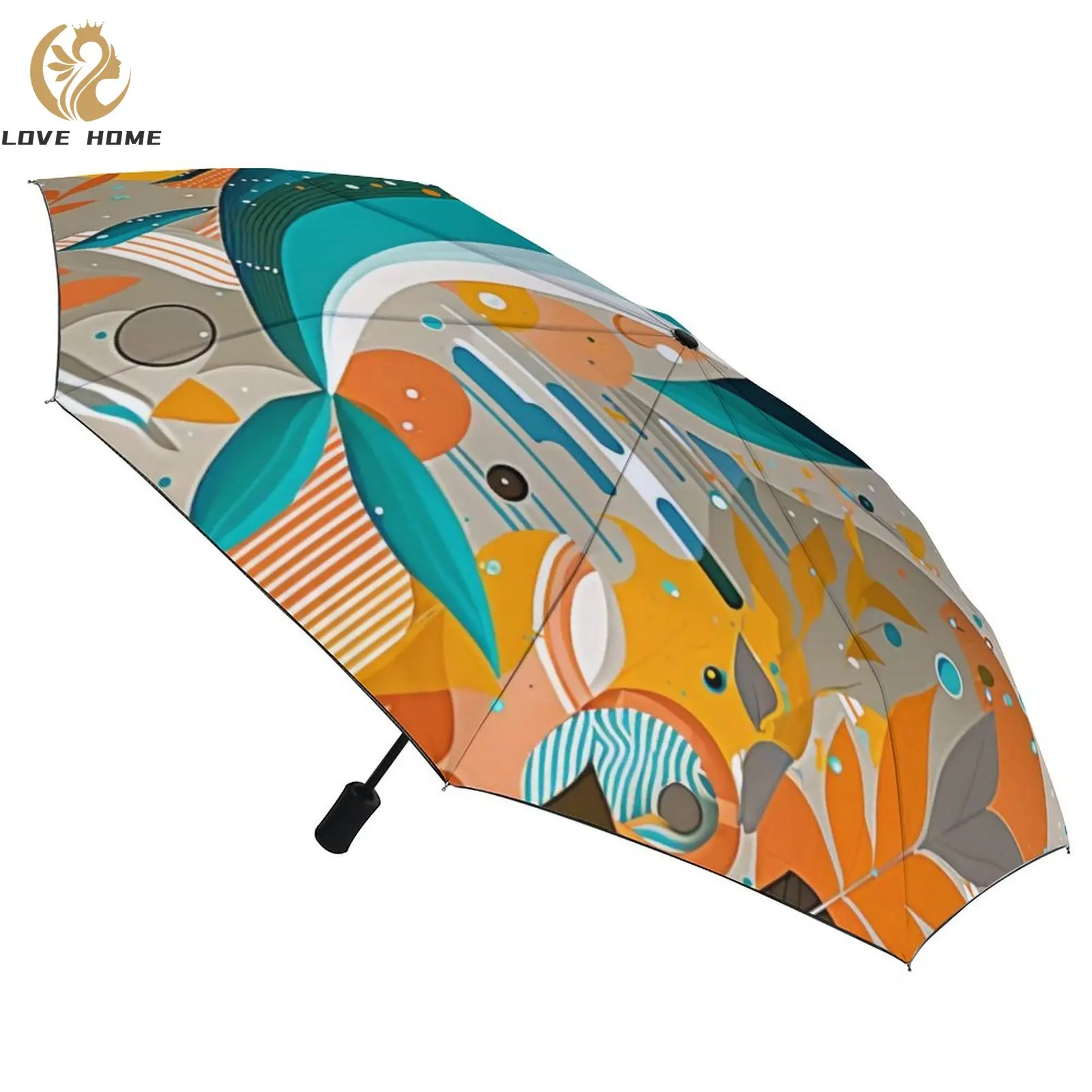 Dolphin Ribs Auto Umbrella Vibrant Illustration Modern Art Carbon Fiber Frame Umbrella Windproof Ligthweight Umbrellas for Men
Dolphin Ribs Auto Umbrella Vibrant Illustration Modern Art Carbon Fiber Frame Umbrella Windproof Ligthweight Umbrellas for Men