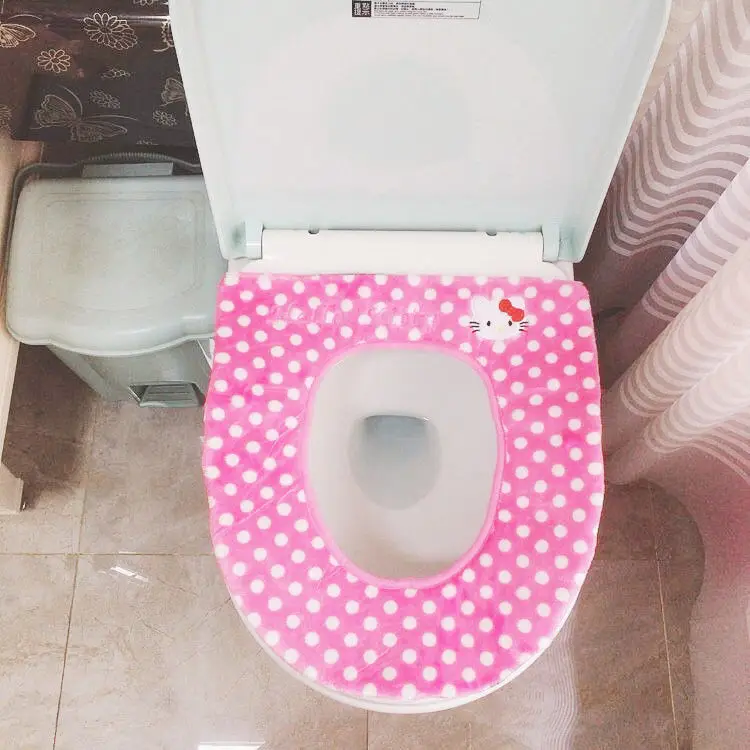 Sanrio Hello Kitty Melody Toilet Stick Sit Washer Four Seasons Household Toilet Seat Cushion Universal Cartoon Sit Stool Cover
Sanrio Hello Kitty Melody Toilet Stick Sit Washer Four Seasons Household Toilet Seat Cushion Universal Cartoon Sit Stool Cover
