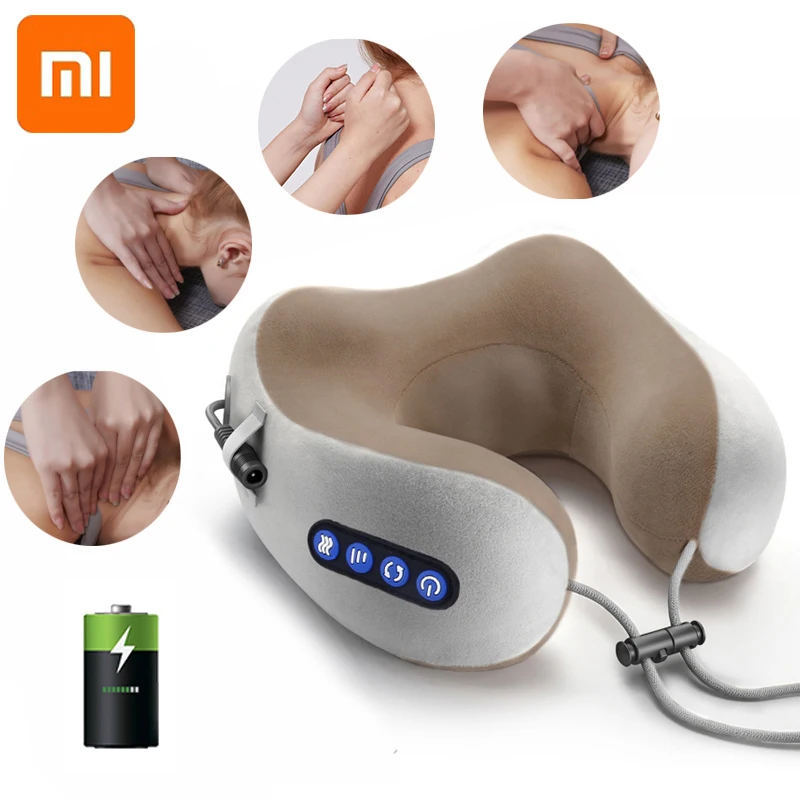 Xiaomi 2022 Electric U-shaped Massage Pillow Shoulder Neck Massager Kneading Heating Neck Support Pillow for Home Travel Relax
Xiaomi 2022 Electric U-shaped Massage Pillow Shoulder Neck Massager Kneading Heating Neck Support Pillow for Home Travel Relax