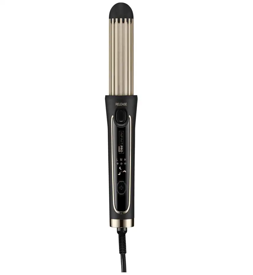 InfinitiPro by Cool Air Styler 1.5" Ceramic Multi Functional Iron, Black, CD2112
InfinitiPro by Cool Air Styler 1.5" Ceramic Multi Functional Iron, Black, CD2112