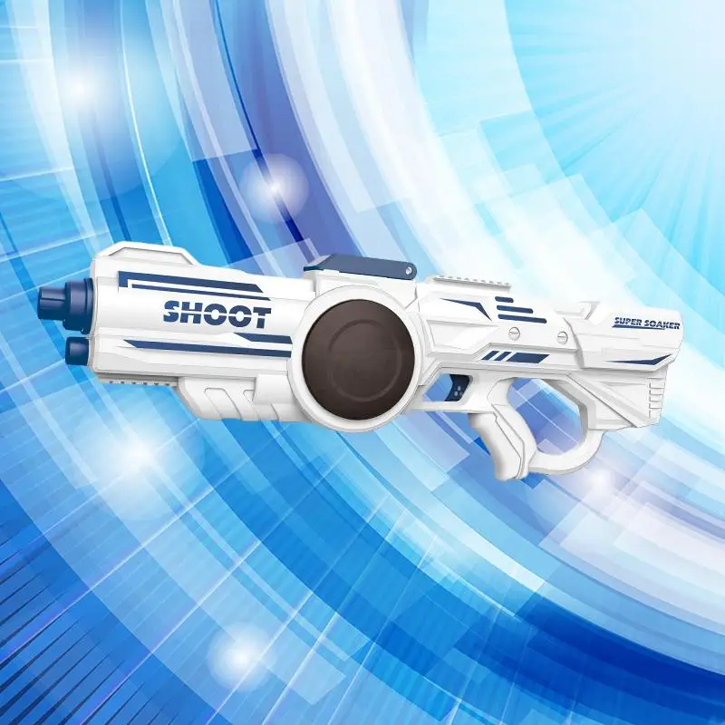 Outdoor Beach Water Battle: Fully Automatic Continuous Firing Large Capacity High Pressure Electric Rechargeable Water gun
Outdoor Beach Water Battle: Fully Automatic Continuous Firing Large Capacity High Pressure Electric Rechargeable Water gun