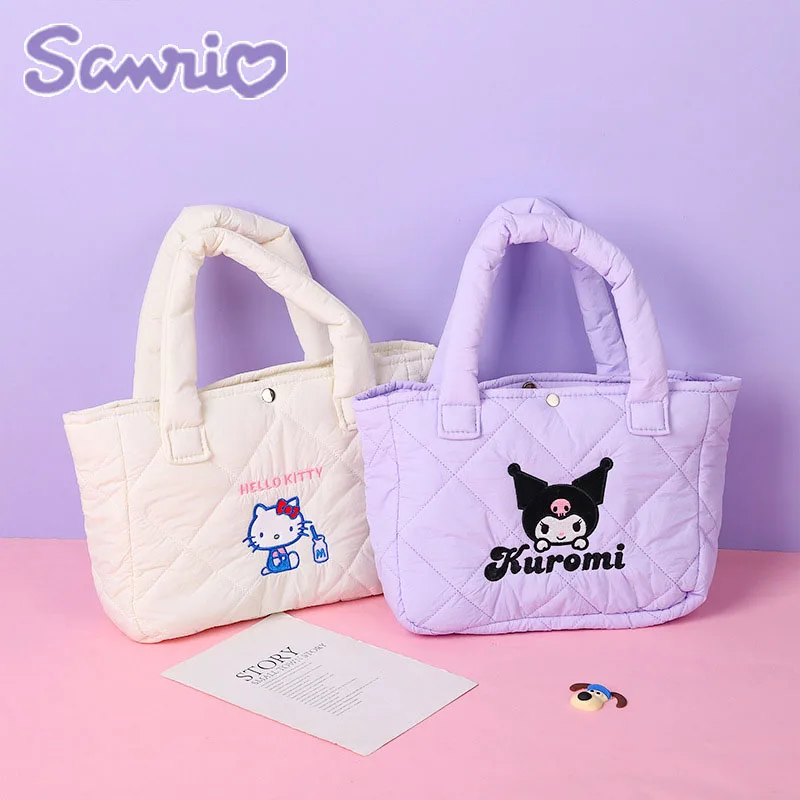 Милая сумка через плечо Sanrio Hellokitty Kuromi Cinnamoroll с вышивкой Универсальный мультяшный подарок для девочек на день рождения
Милая сумка через плечо Sanrio Hellokitty Kuromi Cinnamoroll с вышивкой Универсальный мультяшный подарок для девочек на день рождения