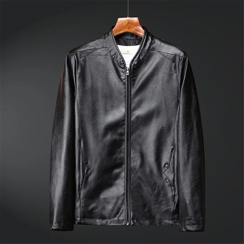 Motorcycle Biker Men Fashion Casual Leather Coat Slim Fit Male Plus Size 6XL Jackets PU Coats
Motorcycle Biker Men Fashion Casual Leather Coat Slim Fit Male Plus Size 6XL Jackets PU Coats